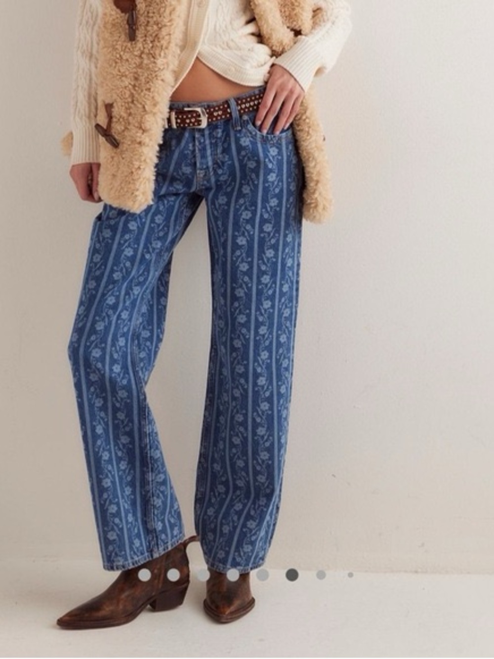 Free people Tennessee Low rise jeans size 29 NWOT